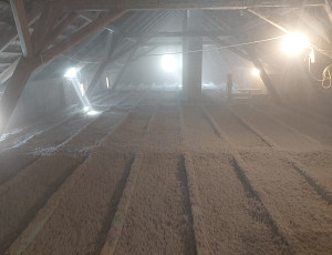 Zateplení rodinného domu pomocí foukané izolace